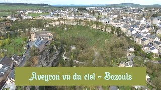 Aveyron vu du ciel  Bozouls [upl. by Anwahsal]