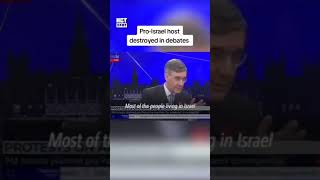 ProIsraeli Host in Debate with a Jew israel palestine [upl. by Hernandez]