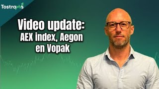 Tostrams TA update AEX index Aegon en Vopak [upl. by Shimberg863]