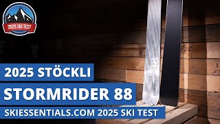 2025 Stockli Stormrider 88  SkiEssentialscom Ski Test Review [upl. by Nurat1]