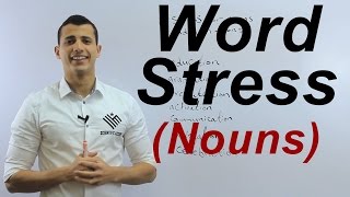 Word stress stressing the nouns [upl. by Perrin]