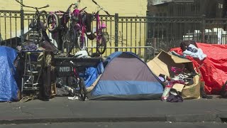 California Governor Gavin Newsoms new executive order is aimed at clearing homeless encampments [upl. by Asirem]