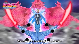 Boruto Challenges God Otsutsuki with Jougan Susanoo   The True Powers of God Otsutsuki [upl. by Gadmon213]