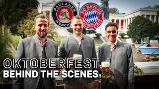 FC Bayern at Oktoberfest 2023 🍻🥨  Behind The Scenes [upl. by Aslin642]