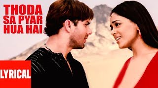 Thoda Sa Pyar Hua Hai Lyrical Video  Maine Dil Tujhko Diya Udit NarayanAlka YagnikSohailSameera [upl. by Niabi]