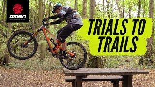 Trials Skills To Improve Your Trail Riding  MTB Skills [upl. by Maighdlin720]