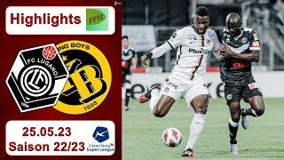 Highlights FC Lugano vs BSC Young Boys 25052023 [upl. by Odraccir]