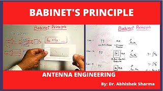 Babinet Principle in Antenna [upl. by Yeca845]