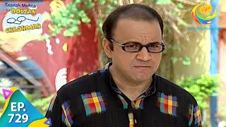 Taarak Mehta Ka Ooltah Chashmah  Episode 729  Full Episode [upl. by Llenahs]