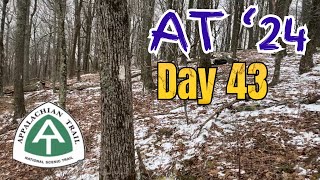 A West Virginia Winter  Appalachian Trail 2024 ThruHike Day 43 [upl. by Alten577]