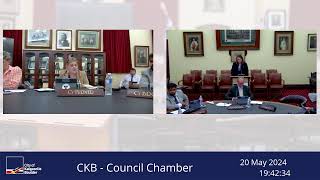 City of KalgoorlieBoulder Live Stream  Agenda Briefing  20 May 2024 [upl. by Eterg]