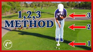 Golf Chipping Technique  123 Method [upl. by Oirad972]