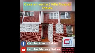 CASA EN VENTA  VILLA COAPA  CDMX [upl. by Faline]