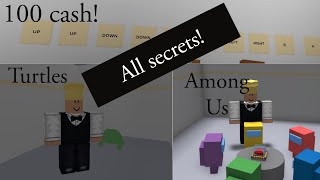 All secrets in Cook Burgers Roblox [upl. by Montana103]