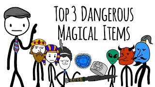 Top 3 Dangerous Magical Items [upl. by Toille]