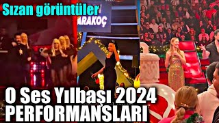 O SES TÜRKİYE YILBAŞI 2024 Konukların performanslarından görüntüler [upl. by Filia94]