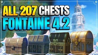 ALL Chest Locations in Fontaine 42  In Depth Follow Along 【Genshin Impact】 [upl. by Ecirual]