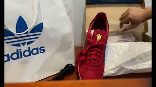 Adidas Gazelle Manchester United 2023 IE8503 [upl. by Avlem]