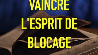 VAINCRE LESPRIT DE BLOCAGE [upl. by Naud556]