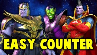 Easy Counter Most Popular Defense Season 10  Crucible  Annihilators  MARVEL Strike Force [upl. by Rance]