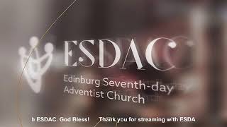 2024 Edinburg SDA Church  Sabbath Vesper  September 27 2024 [upl. by Jacobsen]