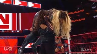 Tamina and dana brooke vs Ember moon and nia jax RAW 10162018 full match [upl. by Diannne]