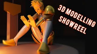 quotGolden Knightquot 3D Modelling Showreel [upl. by Itnuahsa]