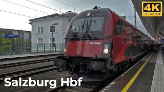 Osterreichisch Züge Vlog 160  Salzburg Hbf 27082023 [upl. by Drape]