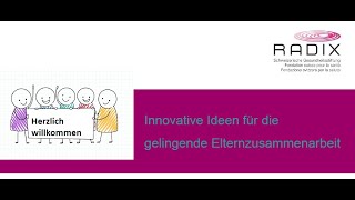 Innovative Ideen für die gelingende Elternzusammenarbit [upl. by Reyam]