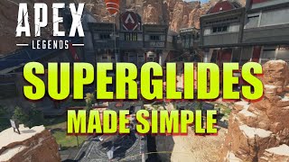 HOW to SUPERGLIDE the EASIEST WAY tutorial 2024  Apex Legends NO CONFIGS NEEDED [upl. by Nosreme127]