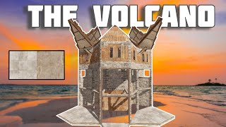 THE VOLCANO  CHEAP and DEFENDABLE 2X1 RUST Base  SoloDuoTrio 2023 [upl. by Maxwell]