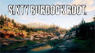 Red Dead Redemption II 60 Burdock Root Locations [upl. by Christan]