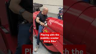 Playing with the Akira Bike at the Carriage works [upl. by Bond228]