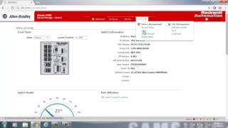 Ethernet  Configuración Inicial Switch Stratix 5700 de AllenBradley [upl. by Cordell422]