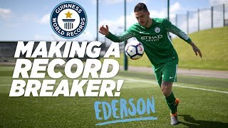 MAKING A RECORD BREAKER  EDERSON DE MORAES  Guinness World Records [upl. by Attenrev745]