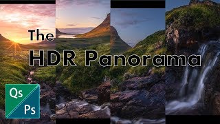 Stitching an HDR Panorama  Quickstop Photoshop [upl. by Shellans765]