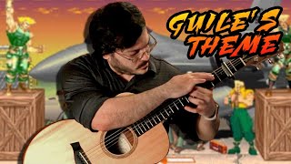 Street Fighter Guiles Theme Fingerstyle Guitar  Ricardo César [upl. by Merrel]