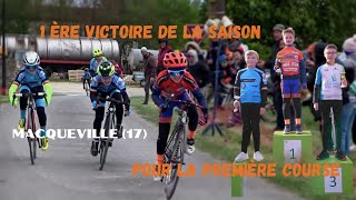 Je remporte la première course de la saison au sprint Catégorie pupille [upl. by Kerrill]