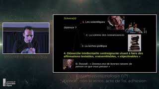 Cours 1 Épisode 5  Bases dépistémologie 1  quotsciencequot nonscience acte de foi adhésion [upl. by Alenairam]