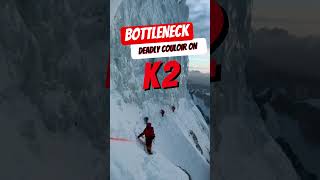 Bottleneck  The Deadly Couloir On K2 karakoram k2 pakistan [upl. by Ayalat]