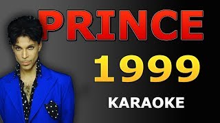 Prince  1999 LYRICS Karaoke [upl. by Ailenroc]