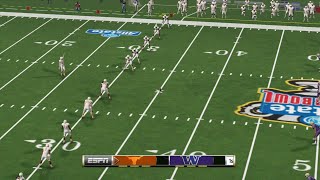 1 of 4 Washington vs Texas 20232024 CFP Semifinal Simulation [upl. by Elwee]