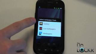 Android 101 How To Set a Wallpaper [upl. by Nayk]