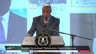 Stanley Tshabalala Funeral  Moloto pays tribute to Tshabalala [upl. by Nnylidnarb575]