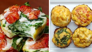 MealPrep Egg Cups 4 Ways [upl. by Brownson]