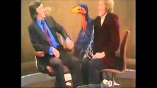 Royalist emu confronts Sir Michael Parkinson [upl. by Aihsemek]