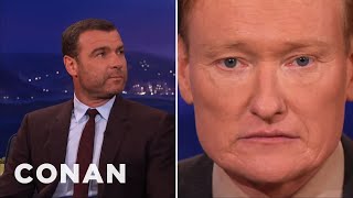 Liev Schreiber Has Resting Badass Face  CONAN on TBS [upl. by Spenser]