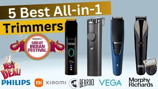 Top 5 Best Trimmers 2024 Under 1000  Best Trimmer For men in India  Best Trimmer for men 2024 [upl. by Jarrid]