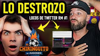 PEDRO EL INGENIERO ATACA AL BARÇA Y LO DESTROZO😱 LOCOS DE TWITTER RM 1💥 [upl. by Adnilemre86]