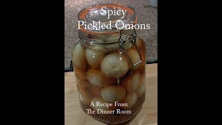 Spicy Pickled Onions  How to make [upl. by Evan]